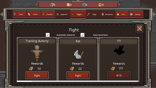 Monster Looter - Auto Level Up