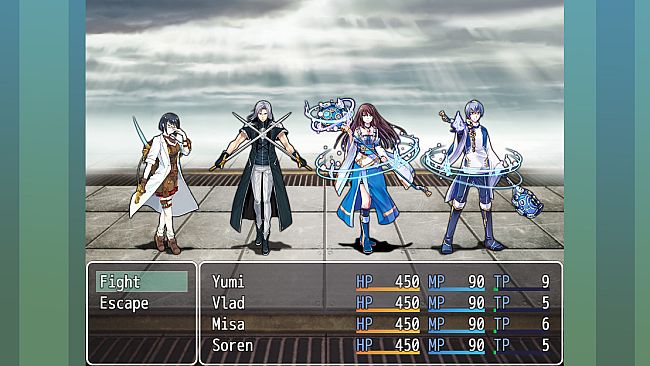 RPG Maker MV - Frontier Works: Futuristic Heroes and BGM