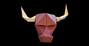 TAURONOS - Minotaur Paper Mask Pattern