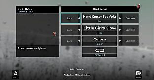 D4: Hand Cursor Set　Vol.1