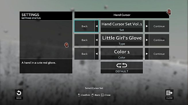 D4: Hand Cursor Set　Vol.1