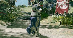 MONSTER HUNTER RISE - "Felyne Mask" Palamute layered armor piece