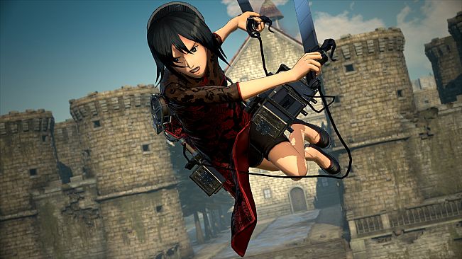 Additional Mikasa Costume: Chinese Dress Outfit