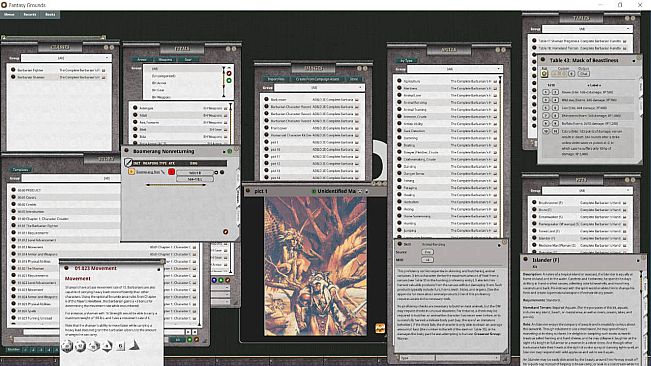 Fantasy Grounds - D&D Classics: The Complete Barbarian's Handbook