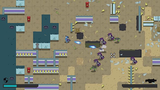 Robot with a Ram Cannon