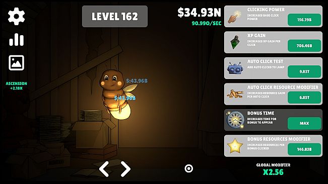 Lamp Clicker - Spooky Background - DLC