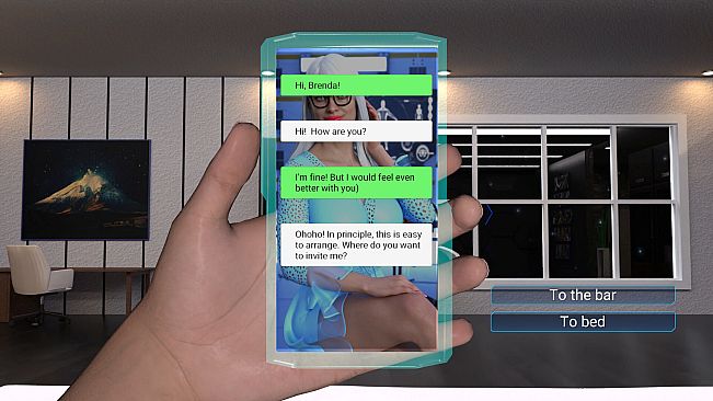 Galactic dating: Harem in space station