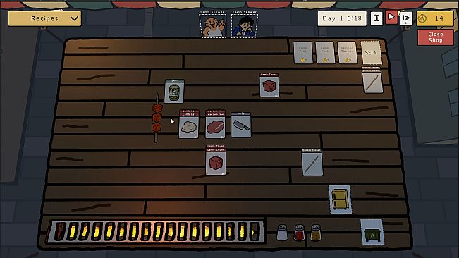 StackBBQ: Chinese Skewer Simulator