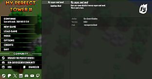 The Perfect Tower II - Modding