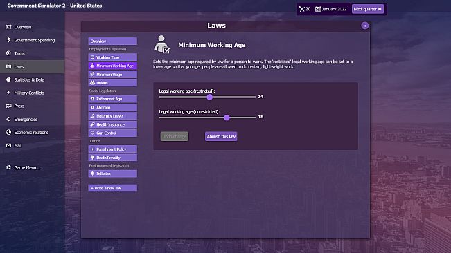 Government Simulator 2