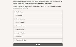 Hero or Villain: Genesis