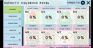 Infinity Coloring Pixel