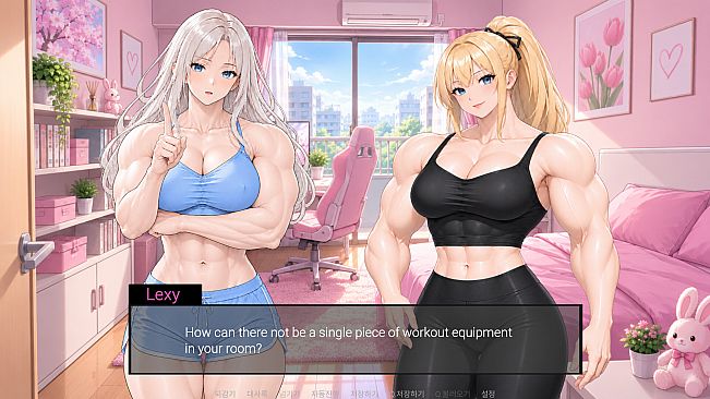 Muscle Girl Lexy: My Personal Trainer