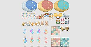 Pixel Game Maker MV - Pastel Kawaii Assets