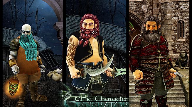 ePic Character Generator - Season #1: Dwarf Male