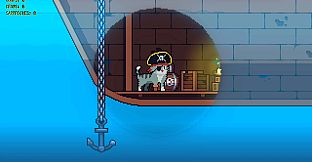 Rooftop Rascal: The Pirate Cat