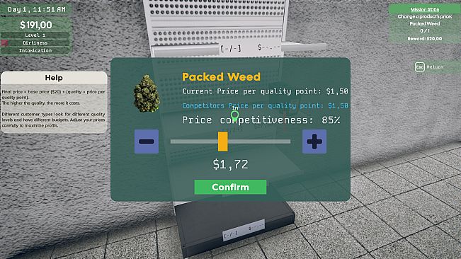 Weed Supermarket Simulator: Prologue