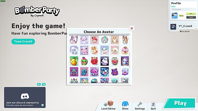 Bomber Party Cute Anime Creatures Avatar DLC