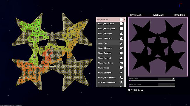 Maze Engine - In Game Level Editor