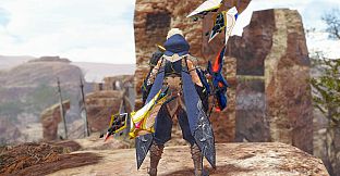 Monster Hunter Rise - "Lost Code: Telth" Hunter layered weapon (Insect Glaive)