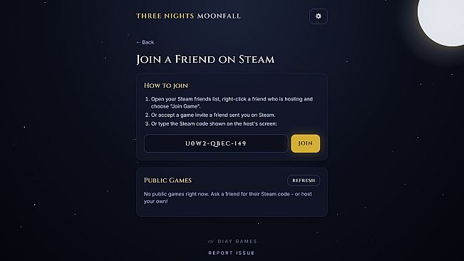 Three Nights: Moonfall