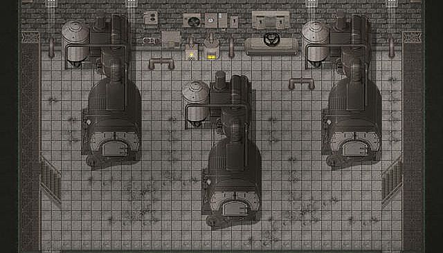 RPG Maker MZ - KR Gothic Prison Tileset