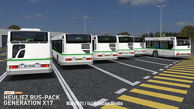 OMSI 2 Add-On Heuliez Bus-Pack Generation X17