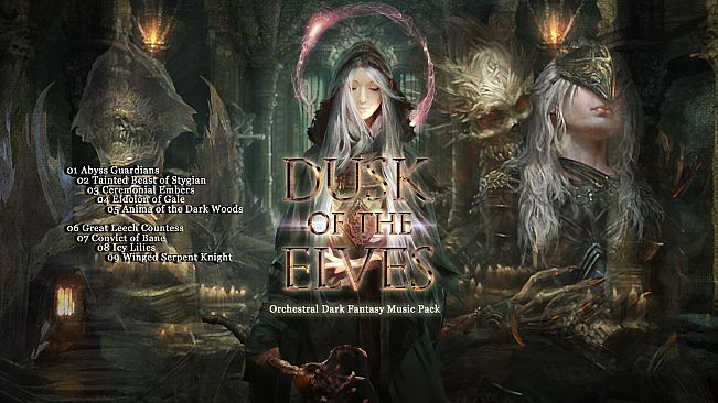 RPG Maker MZ - Dusk of the Elves Orchestral Dark fantasy Music Pack