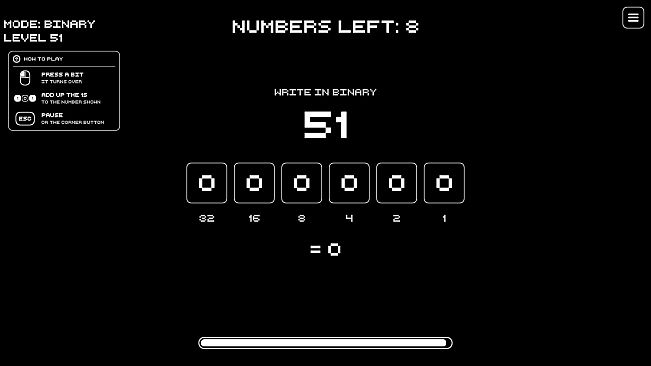 0101 - Binary Bonus Levels