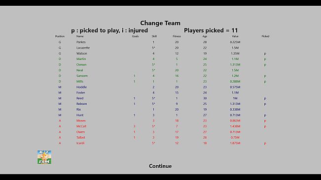 Kevin Toms Football Star Manager