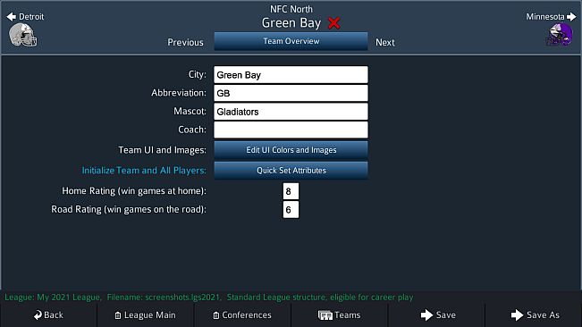 Pro Strategy Football 2021