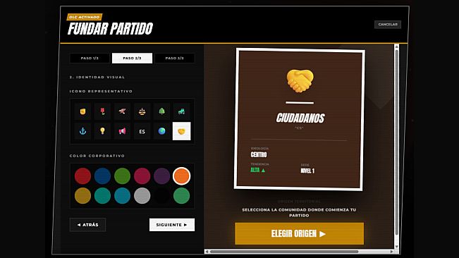 SimElection – Creador de Partidos
