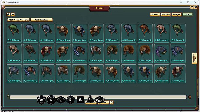 Fantasy Grounds - Devin Night Pack 201: Weird West Characters