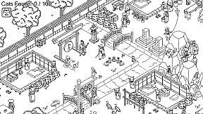 Hidden Cats In Japanese Village