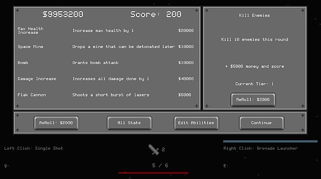 Asteroids... But Roguelite