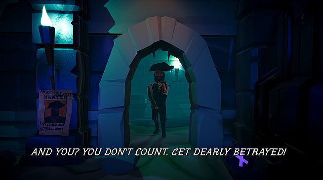 Don't press X to free the pirate!