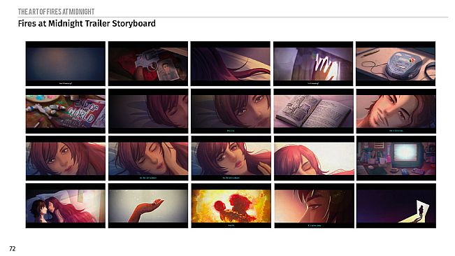 Fires At Midnight - Art Book