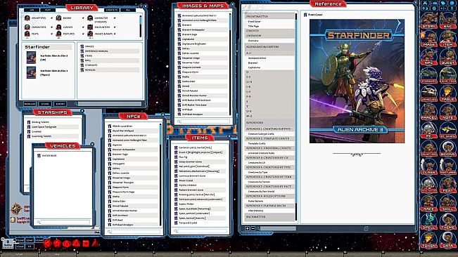 Fantasy Grounds - Starfinder RPG - Alien Archive 3 (SFRPG)