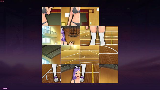 Hentai Girls Sliding Puzzle