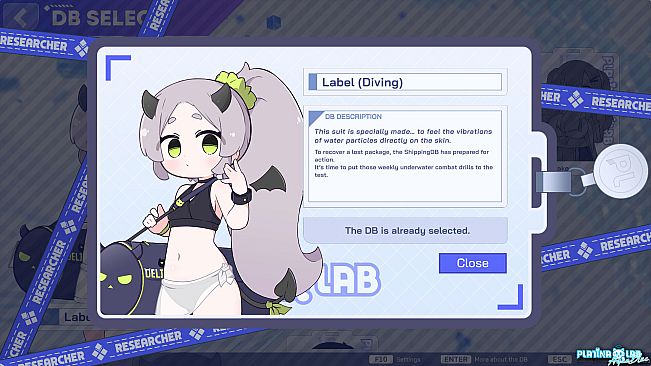 PLATiNA :: LAB - AQUA BLUE