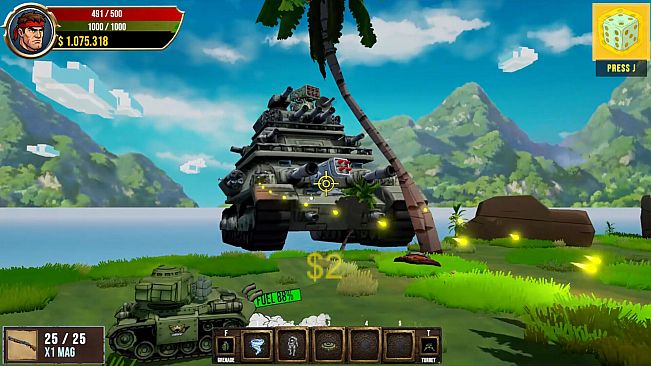 Heavy Mental: A Co-op Action Roguelite