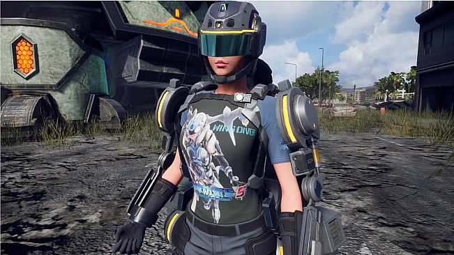 EARTH DEFENSE FORCE: IRON RAIN - Creation parts: T-shirt(EDF5 set Bundle)