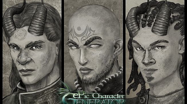 ePic Character Generator - Season #3: Portrait Male