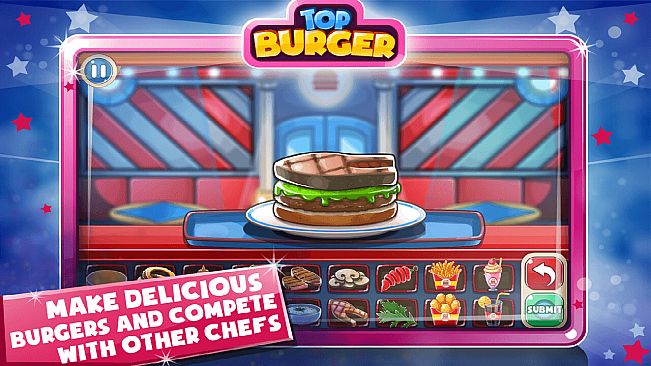 Top Burger Shop Simulator