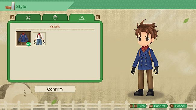 STORY OF SEASONS: A Wonderful Life - Seasonal Outfits Set