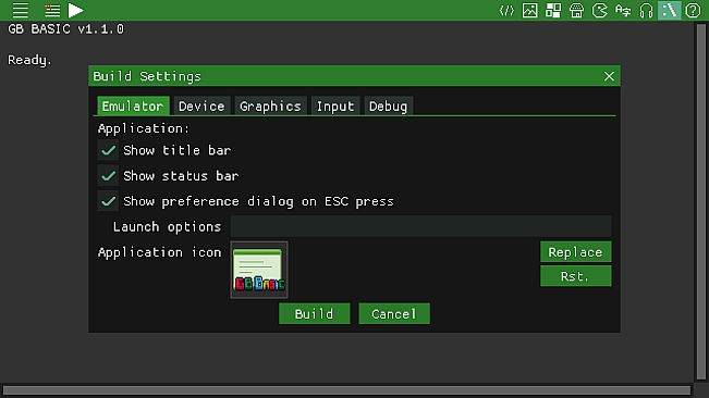 GB BASIC - Desktop Builder