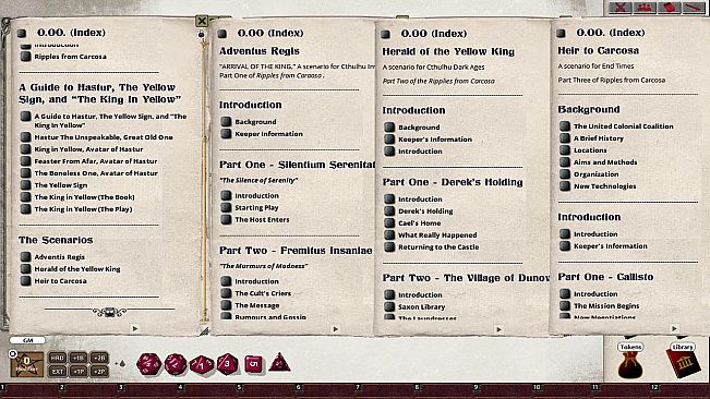 Fantasy Grounds - Ripples From Carcosa (CoC7E)