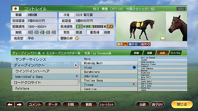 WP9 2022 令和 無敗の３冠馬 購入権セット 全２頭