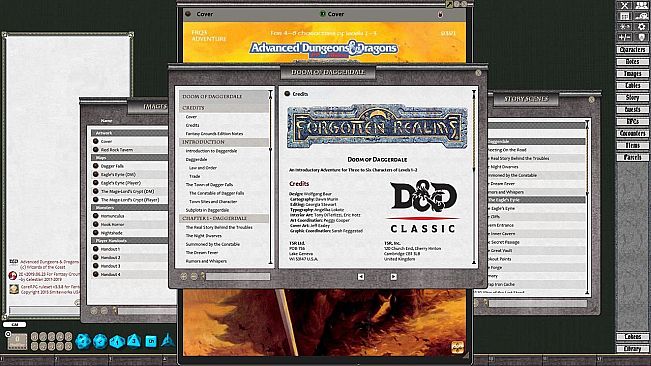 Fantasy Grounds - D&D Classics: FRQ3 Doom of Daggerdale (2E)