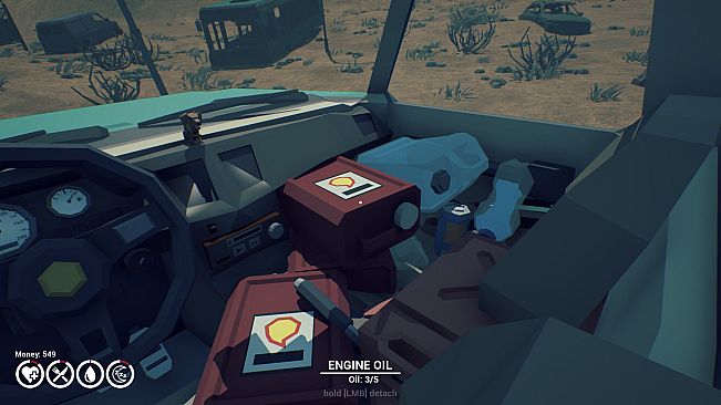 Under the Sand REDUX - a road trip simulator